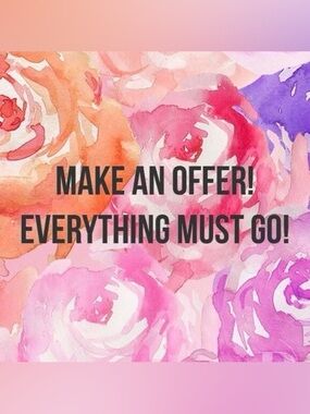 Make an Offer everything must go!!